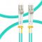 LC to LC Fiber Patch Cable OM3 Multimode 0.5M/1.6ft