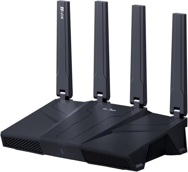 GL.iNet GL-BE9300 Flint 3 Tri-Band Wi-Fi 7 Router 5 x 2.5G VPN Router