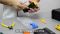 Network Tool Kit, ZOERAX 11 in 1 Professional RJ45 Crimp Tool Kit - Pass Through Crimper, RJ45 Tester, 110/88 Punch Down Tool, Stripper, Cutter, Cat6 Pass Through Connectors and Boots