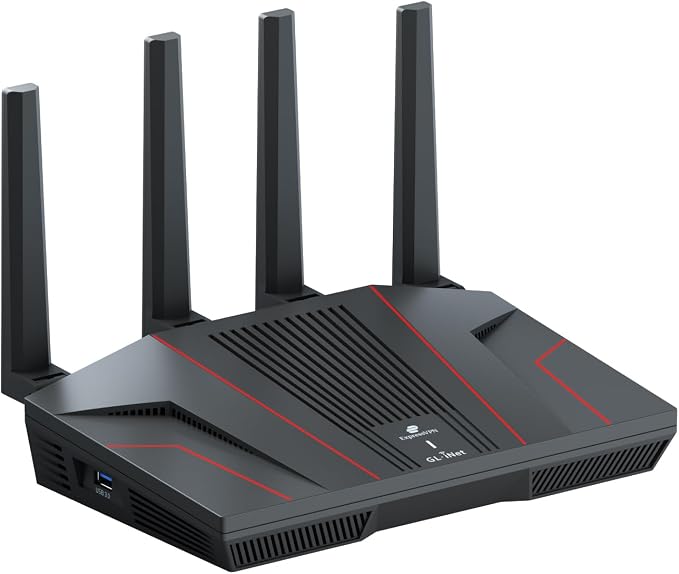 GL.iNet Fortify (GL-MT6000) AX6000 Wi-Fi 6 Router with Built-in ExpressVPN