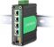 LINOVISION Industrial 4 Ports Gigabit 12V PoE Switch, Solar Powered Switch