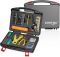 Network Tool Kit, ZOERAX 11 in 1 Professional RJ45 Crimp Tool Kit - Pass Through Crimper, RJ45 Tester, 110/88 Punch Down Tool, Stripper, Cutter, Cat6 Pass Through Connectors and Boots