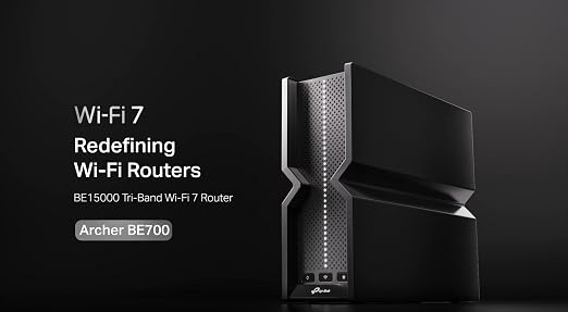 TP-Link Tri-Band BE15000 WiFi 7 Router Archer BE700